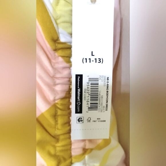 Bodycon DRESS NO BOUNDARIES O-Ring Women's Size LARGE NEW WITH TAGS - Picture 13 of 13